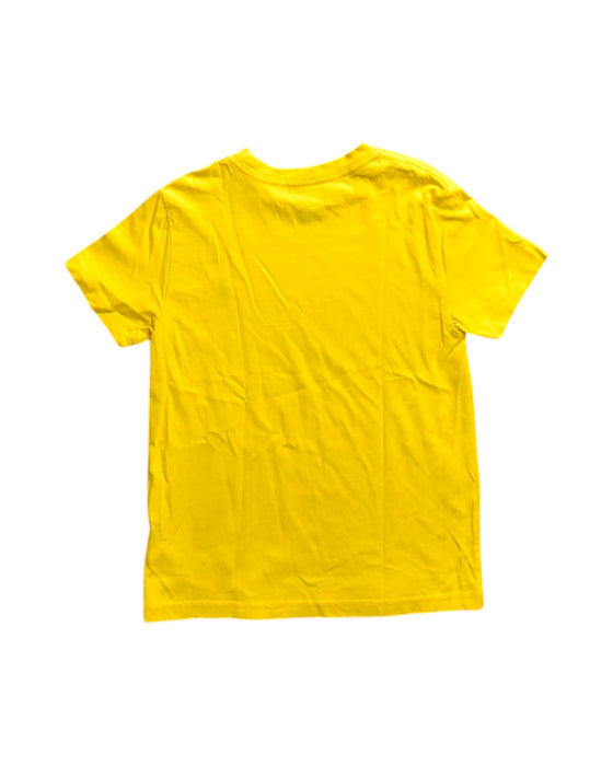 A Yellow Short Sleeve T Shirts from Polo Ralph Lauren in size 5T for neutral. (Back View)