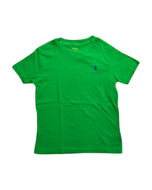 A Green Short Sleeve T Shirts from Polo Ralph Lauren in size 5T for neutral. (Front View)