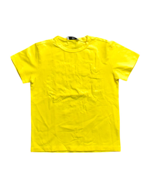 A Yellow Short Sleeve T Shirts from Young Versace in size 6T for neutral. (Front View)