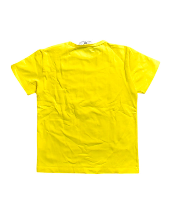 A Yellow Short Sleeve T Shirts from Young Versace in size 6T for neutral. (Back View)