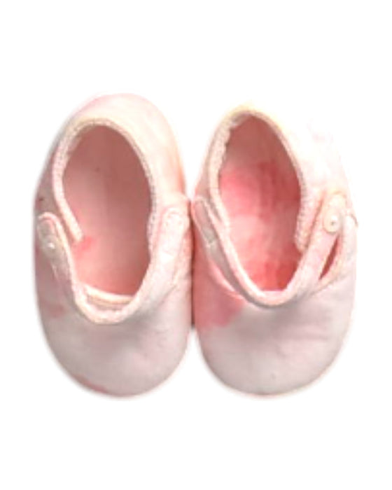 A Pink Booties from Escada in size 12-18M for neutral. (Back View)