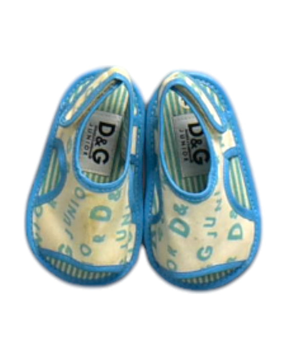 A Blue Sandals from Dolce & Gabbana in size 12-18M for neutral. (Back View)