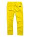 A Yellow Jeans from Jacadi in size 5T for girl. (Back View)