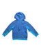 A Blue Hooded Sweatshirts from Quiksilver in size 6T for boy. (Back View)