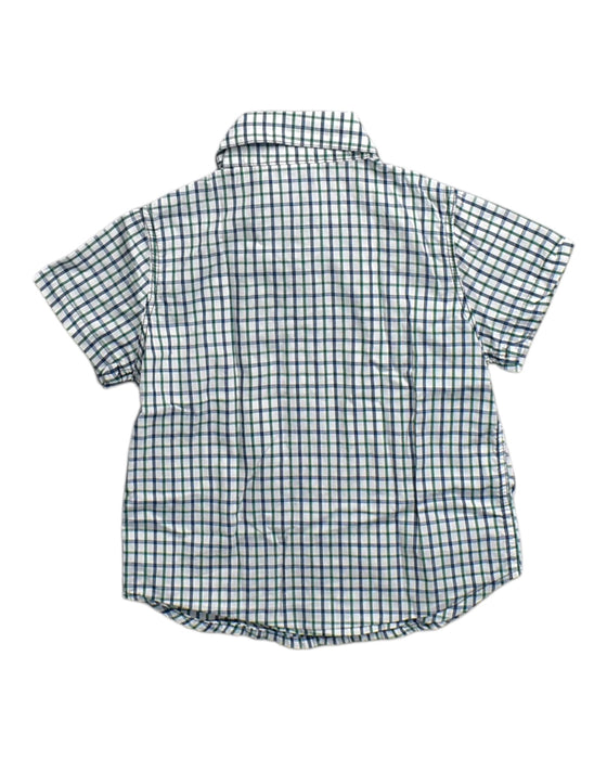 A Blue Short Sleeve Shirts from OshKosh B'gosh in size 6-12M for boy. (Back View)