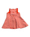 A Orange Sleeveless Dresses from Janie & Jack in size 3-6M for girl. (Back View)