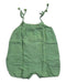 A Green Sleeveless Rompers from Chateau de Sable in size 0-3M for neutral. (Front View)