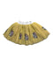 A Yellow Tulle Skirts from Seed in size 2T for girl. (Front View)