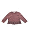 A Burgundy Cardigans from Jamie Kay in size 5T for girl. (Front View)