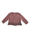 A Burgundy Cardigans from Jamie Kay in size 5T for girl. (Back View)