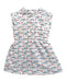 A Multicolour Sleeveless Dresses from Chateau de Sable in size 3T for girl. (Front View)