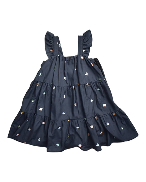 A Navy Sleeveless Dresses from Love Bonito in size 4T for girl. (Front View)