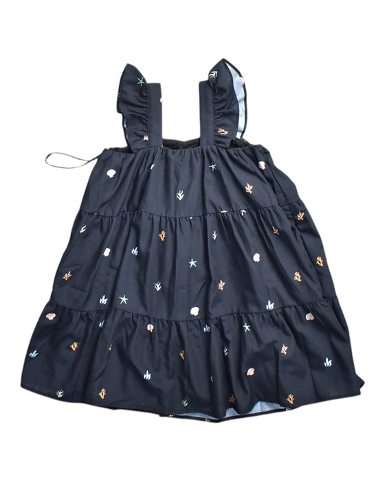 A Navy Sleeveless Dresses from Love Bonito in size 4T for girl. (Back View)