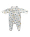 A White Onesies from Petit Bateau in size 6-12M for neutral. (Back View)