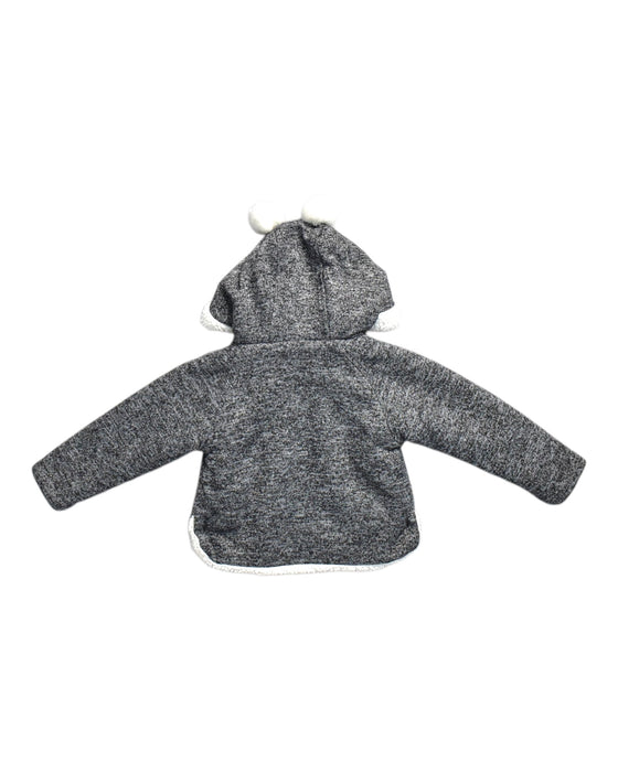 A Grey Puffer/Quilted Coats & Outerwear from Boboli in size 6-12M for neutral. (Back View)