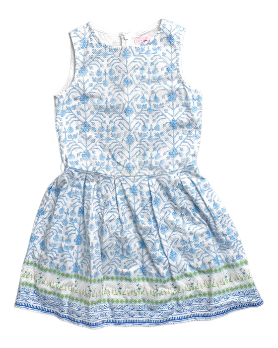 A Multicolour Sleeveless Dresses from Gingersnaps in size 10Y for girl. (Front View)