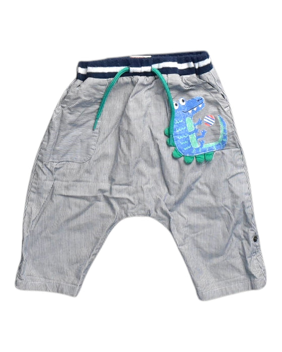 A Grey Casual Pants from Du Pareil au même in size 6-12M for neutral. (Front View)