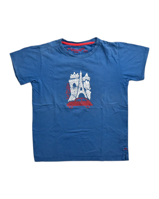 A Blue Short Sleeve T Shirts from Chateau de Sable in size 8Y for neutral. (Front View)