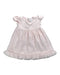 A Ivory Short Sleeve Dresses from The Little White Company in size 12-18M for girl. (Front View)