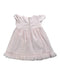 A Ivory Short Sleeve Dresses from The Little White Company in size 12-18M for girl. (Back View)