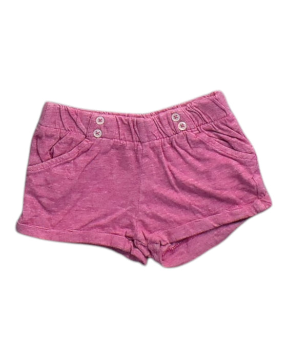 A Pink Shorts from Bout'Chou in size 6-12M for neutral. (Front View)