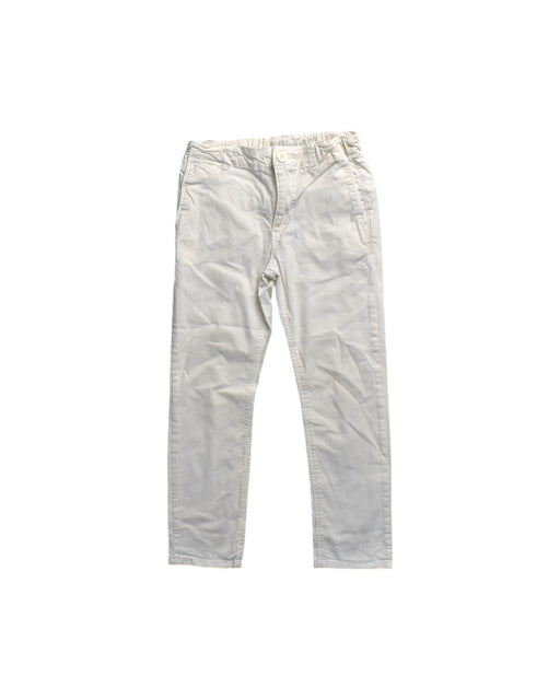 A White Casual Pants from Chateau de Sable in size 6T for neutral. (Front View)