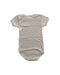 A Beige Short Sleeve Bodysuits from Petit Bateau in size 3T for neutral. (Back View)