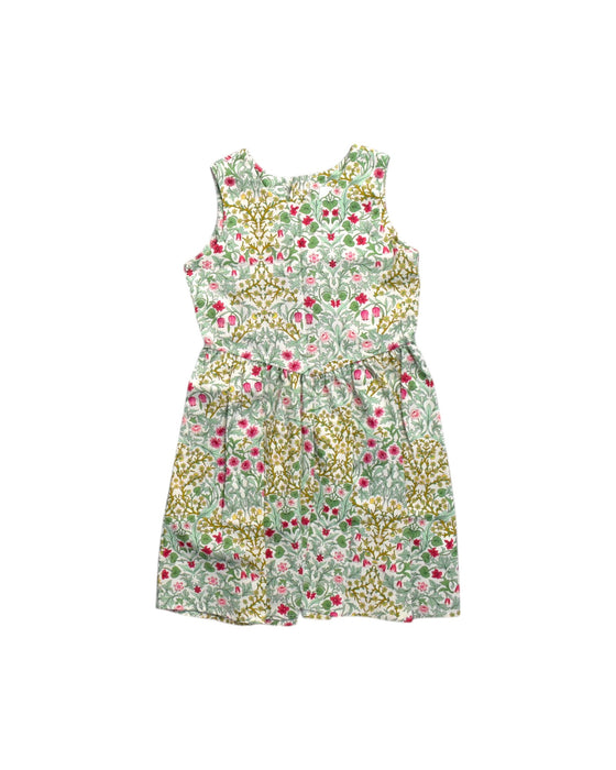 A Multicolour Sleeveless Dresses from Sea Apple in size 4T for girl. (Front View)