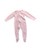 A Pink Onesies from Purebaby in size 6-12M for neutral. (Front View)