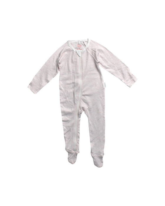 A Beige Onesies from Purebaby in size 6-12M for neutral. (Front View)