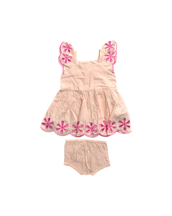 A Pink Shorts Sets from Stella McCartney in size 6-12M for girl. (Front View)