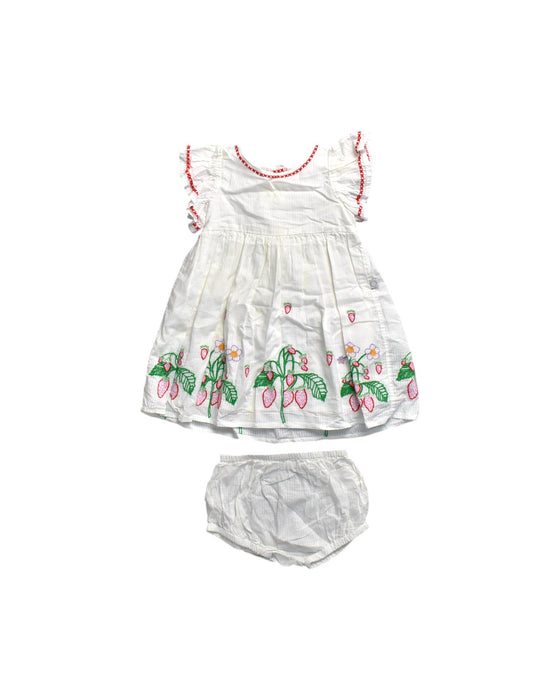 A White Dress Sets from Stella McCartney in size 3T for girl. (Front View)