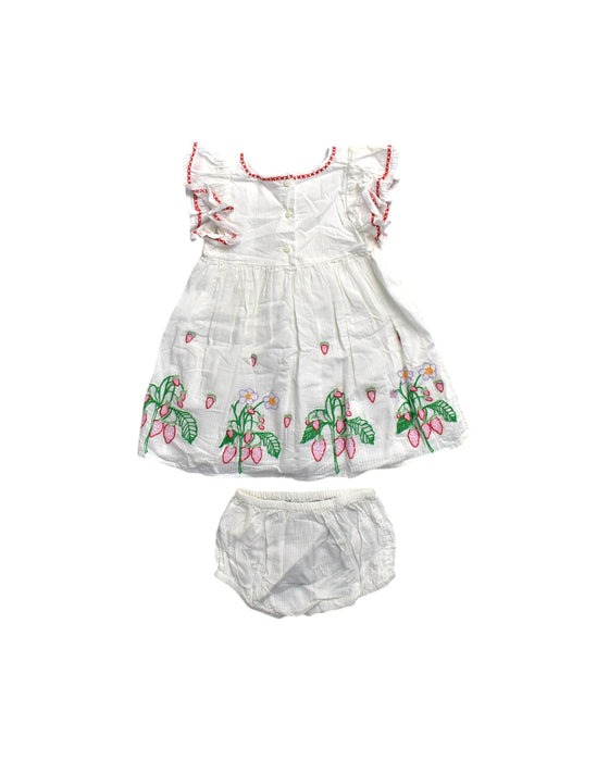 A White Dress Sets from Stella McCartney in size 3T for girl. (Back View)