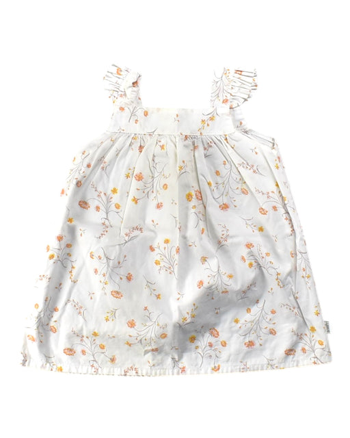 A White Sleeveless Dresses from Toshi in size 2T for girl. (Front View)