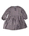 A Navy Long Sleeve Dresses from Aere in size 3T for girl. (Back View)