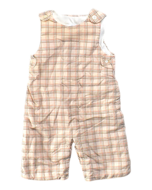 A Beige Long Overalls from Jacadi in size 0-3M for neutral. (Front View)