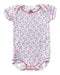 A Multicolour Short Sleeve Bodysuits from Petit Bateau in size 0-3M for girl. (Front View)