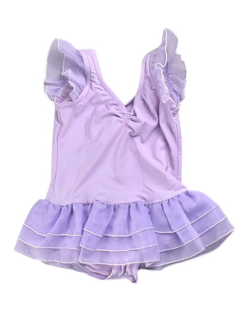 A Purple Leotards from Sonata Dancewear in size 3T for girl. (Front View)