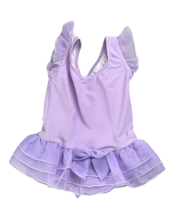 A Purple Leotards from Sonata Dancewear in size 3T for girl. (Back View)