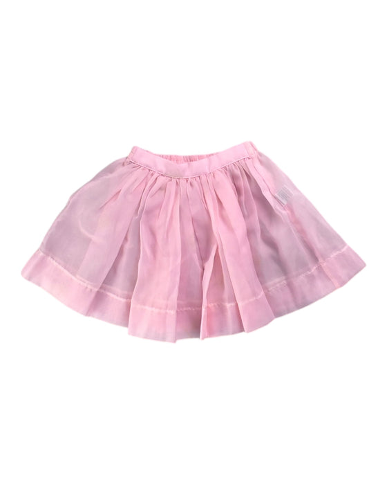 A Pink Tulle Skirts from Sonata Dancewear in size 4T for girl. (Front View)