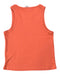 A Orange Sleeveless Tops from Seed in size 12Y for girl. (Back View)