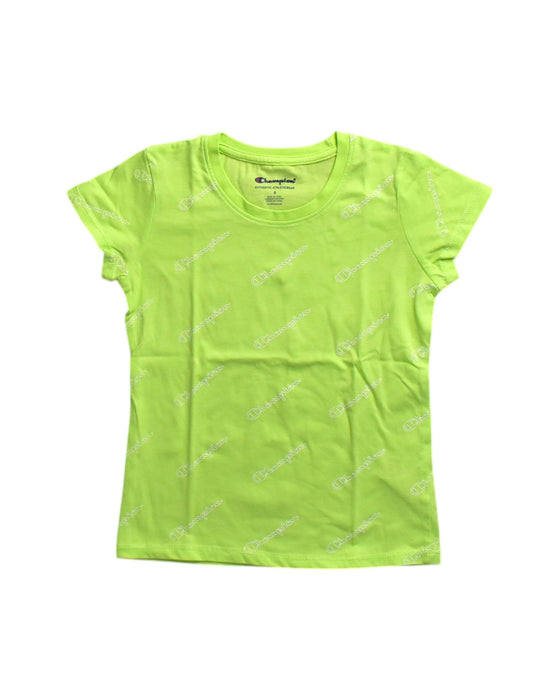 A Green Short Sleeve T Shirts from Champion in size 6T for neutral. (Front View)