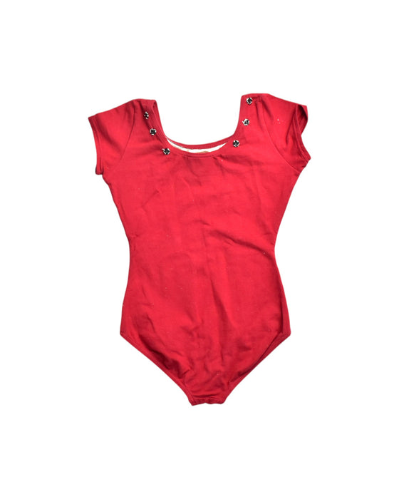 A Red Leotards from Capezio in size M for girl. (Back View)