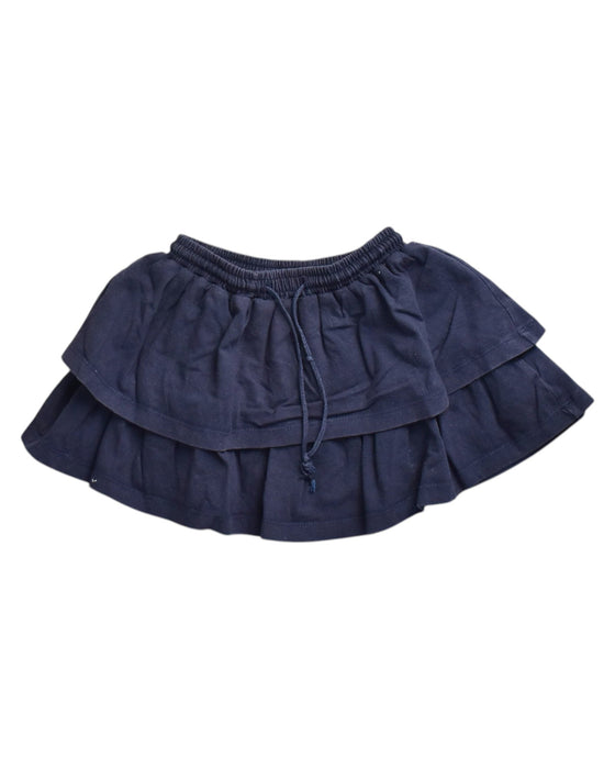 A Navy Short Skirts from Buissonnière in size 4T for girl. (Front View)