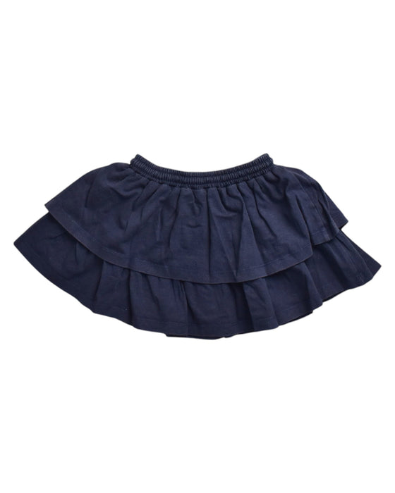 A Navy Short Skirts from Buissonnière in size 4T for girl. (Back View)