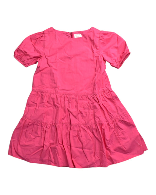 A Pink Short Sleeve Dresses from Crewcuts in size 8Y for girl. (Front View)