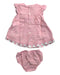 A Pink Dress Sets from Mayoral in size 3-6M for girl. (Back View)