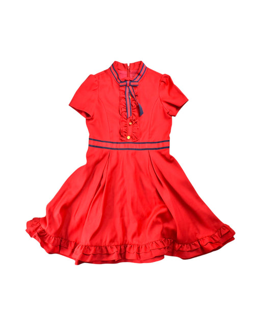 A Red Short Sleeve Dresses from Nicholas & Bears in size 12Y for girl. (Front View)