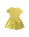 A Yellow Short Sleeve Dresses from Gingersnaps in size 14Y for girl. (Front View)