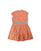 A Orange Short Sleeve Dresses from Sea Apple in size 12Y for girl. (Back View)